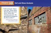 Soil and Glass Analysis