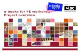 e-books for FE workshop:  Project overview