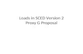 Loads in SCED Version 2 Proxy G Proposal