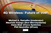 4G Wireless: Future of VoIP