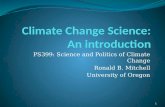 Climate Change Science: An introduction