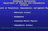 Dalhousie University Department of Physics and Atmospheric Science
