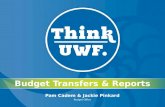 Budget Transfers & Reports
