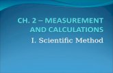 CH. 2  – MEASUREMENT AND CALCULATIONS