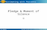 Pledge & Moment of Silence