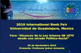 2010 International Book Fair Universidad de Guadalajara, Mexico