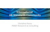 International  AR Standards Community