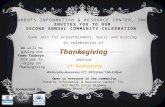 Come Join for entertainment, music and dancing   in celebration of  Thanksgiving and our