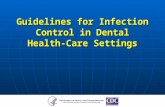 Guidelines for Infection Control in Dental Health-Care Settings