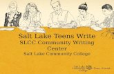 Salt Lake Teens Write SLCC Community Writing Center