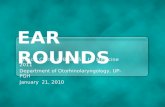 EAR ROUNDS