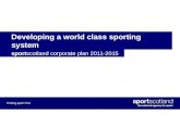 Developing a world class sporting system