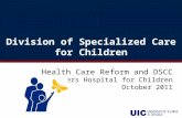 Division of Specialized Care for Children