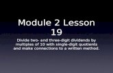 Module 2 Lesson 19