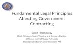 Fundamental Legal Principles Affecting Government Contracting