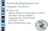 Pesticide Regulations for Organic Growers