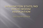 Washington State/No Idaho Moose Association
