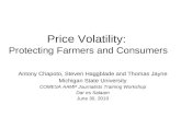 Price Volatility:  Protecting Farmers and Consumers
