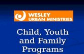 Child, Youth and Family Programs