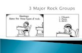 3 Major Rock Groups