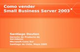 Como vender  Small Business Server 2003