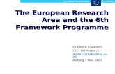 The European Research Area and the 6th Framework Programme