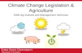Climate Change Legislation & Agriculture