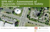 SPR 667 – Assessment of Statewide Intersection Safety Performance