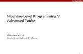 Machine-Level Programming V: Advanced Topics