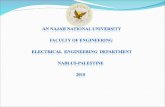 An Najah National University   Faculty Of  Engineering    Electrical  Engineering   Department