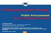 Driving Innovation Through  Public Procurement Future European Support