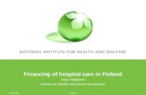 Financing of hospital care in Finland