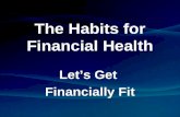The Habits for Financial Health