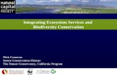 Integrating Ecosystem Services and  Biodiversity Conservation