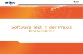 Software Test in der Praxis Bonn-to-Code.NET