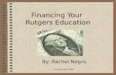 Financing Your  Rutgers Education