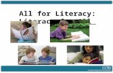 All for Literacy: Literacy for  All