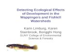 Detecting Ecological Effects of Development in the Wappingers and Fishkill Watersheds