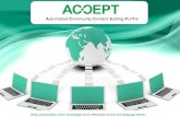 The ACCEPT Project