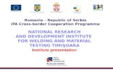 Rom a nia  – Republic  of  Serbia IPA Cross-border Cooperation Programme