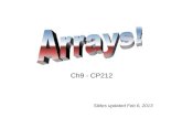 Ch9 -  CP212