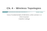 Ch. 4 â€“ Wireless Topologies