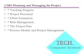 CH03 Planning and Managing the Project