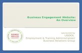 Business Engagement Website: An Overview