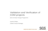 Validation and Verification of CDM projects
