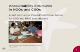 Accountability Structures  in NGOs and CSOs