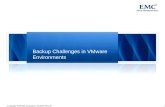 Backup Challenges in VMware Environments