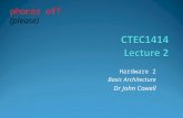 CTEC1414 Lecture 2
