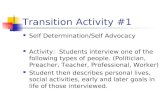 Transition Activity #1