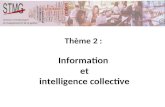 Thème 2 :  Information  et intelligence collective